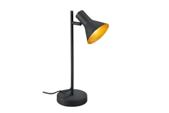 Nina bordslampa 2L E14 svart/ guld