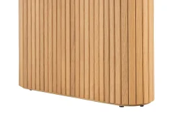 Noira Matbord 220 cm Massiv Ek med 6st Gemmiano Matstol