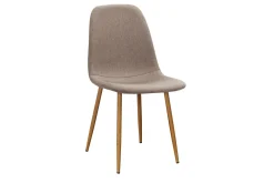 Noira Ovalt Matbord 220 cm EK + 6 st Nibe stol brun med ek ben