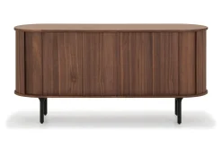 Noira Smalt Sideboard Ribbad Valnöt 150x45 cm