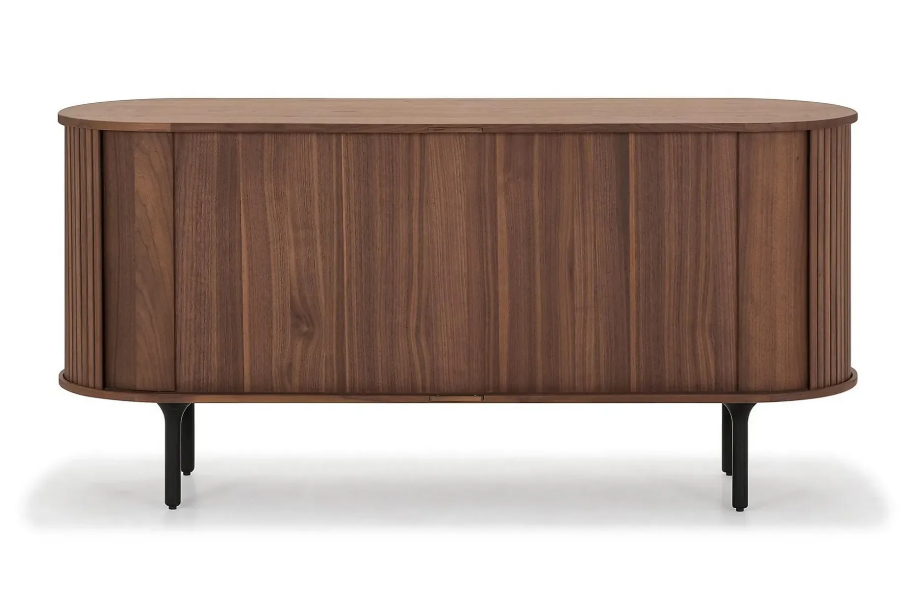 Noira Smalt Sideboard Ribbad Valnöt 150x45 cm