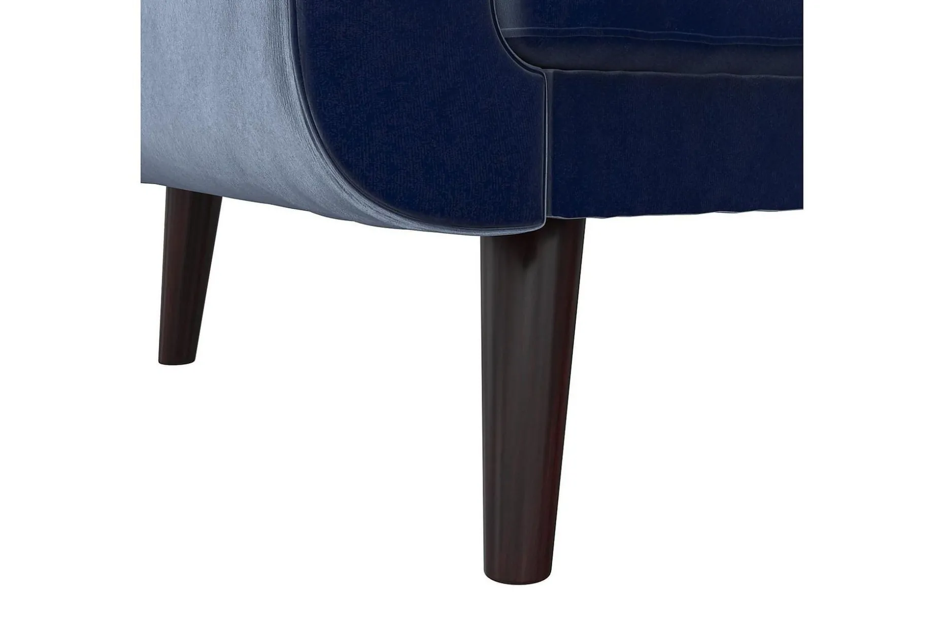 Nola 3-sits Bäddsoffa Sammet/Blå