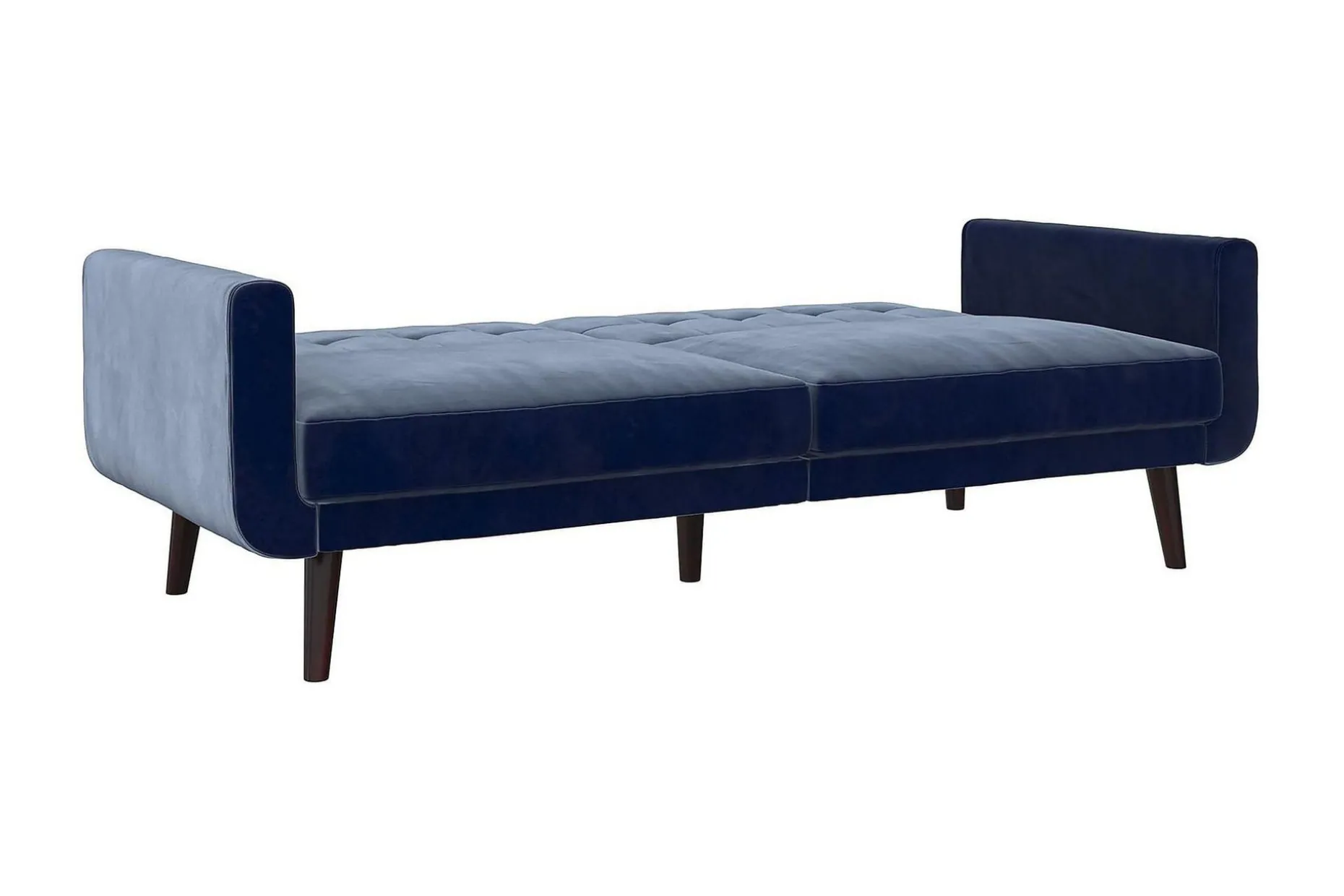 Nola 3-sits Bäddsoffa Sammet/Blå