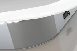Norrbyn Badrumsspegel 70 cm LED-belysning