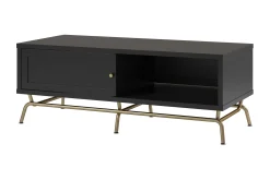 Nova Soffbord 122 cm med Förvaring Svart