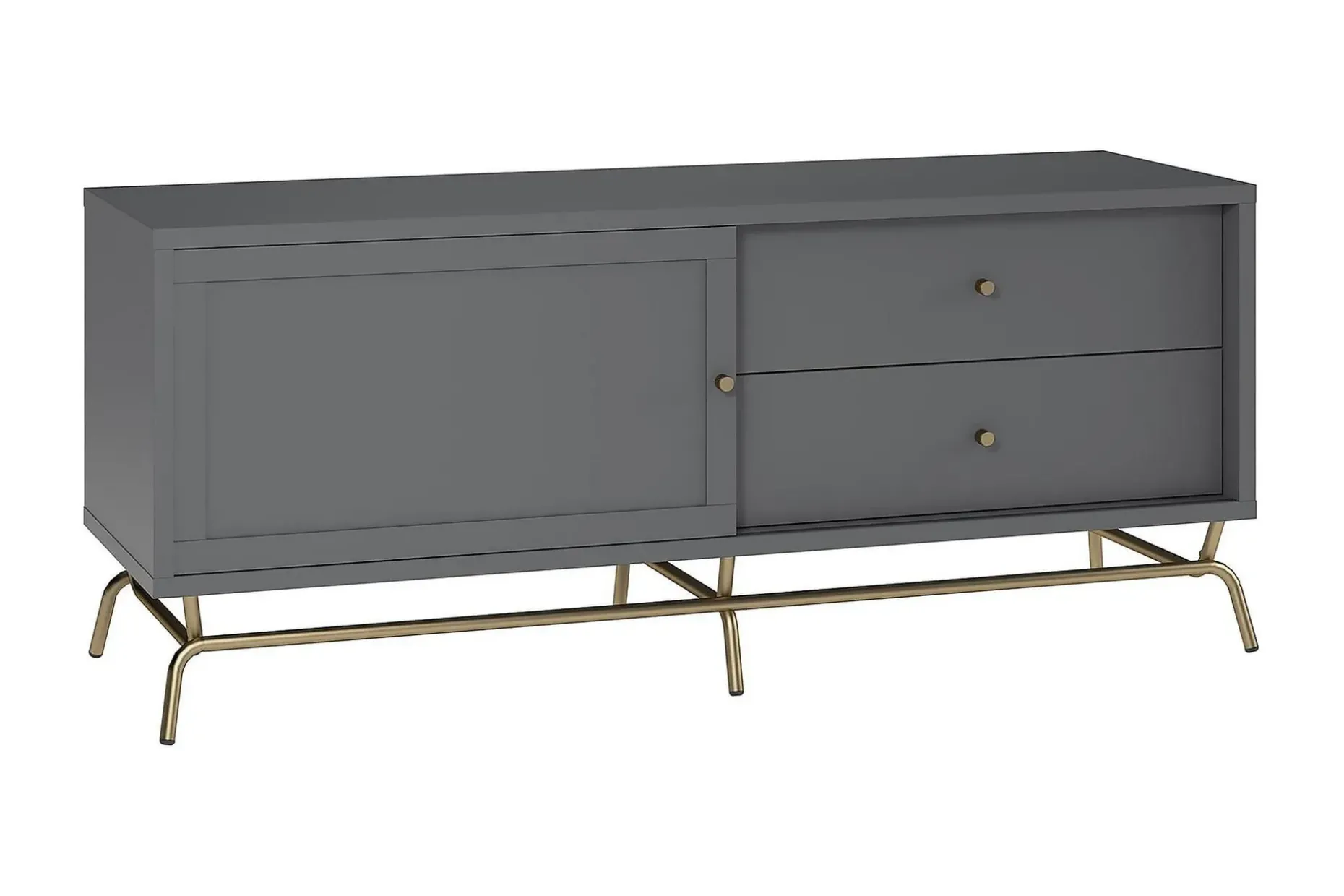 Nova Tv-bänk 150x48 cm Grafitgrå