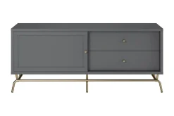 Nova Tv-bänk 150x48 cm Grafitgrå