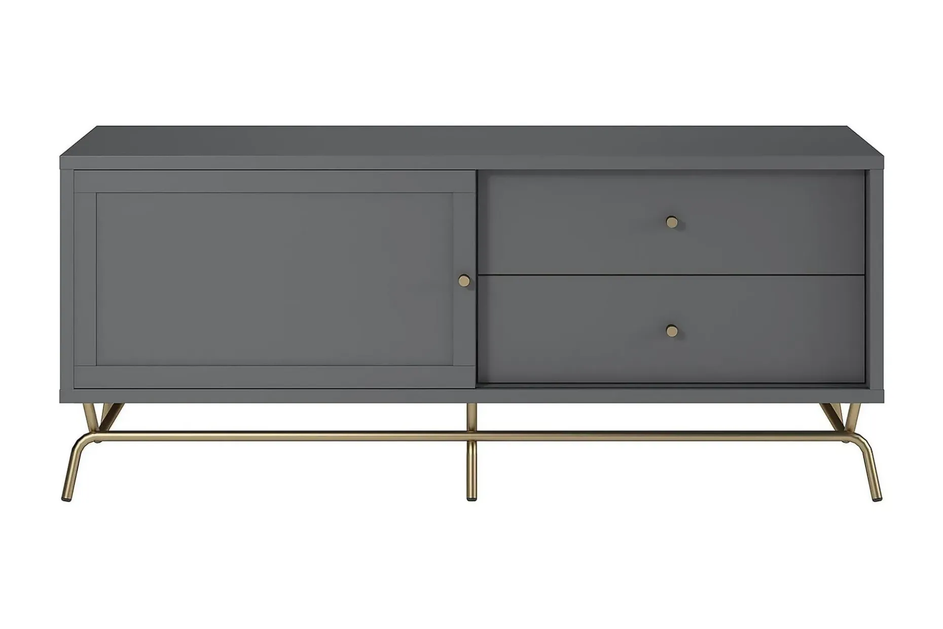 Nova Tv-bänk 150x48 cm Grafitgrå