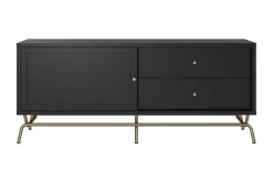 Nova TV-bänk 150x50 cm Svart