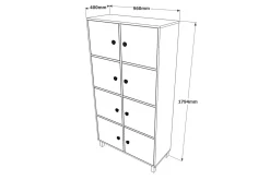 Numandro Highboard 40x96 cm