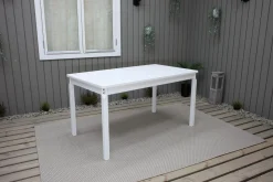 Olivo Fasta Matbord Utomhus 135 cm Vit