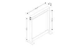 Olyric Tv-hylla 124 cm