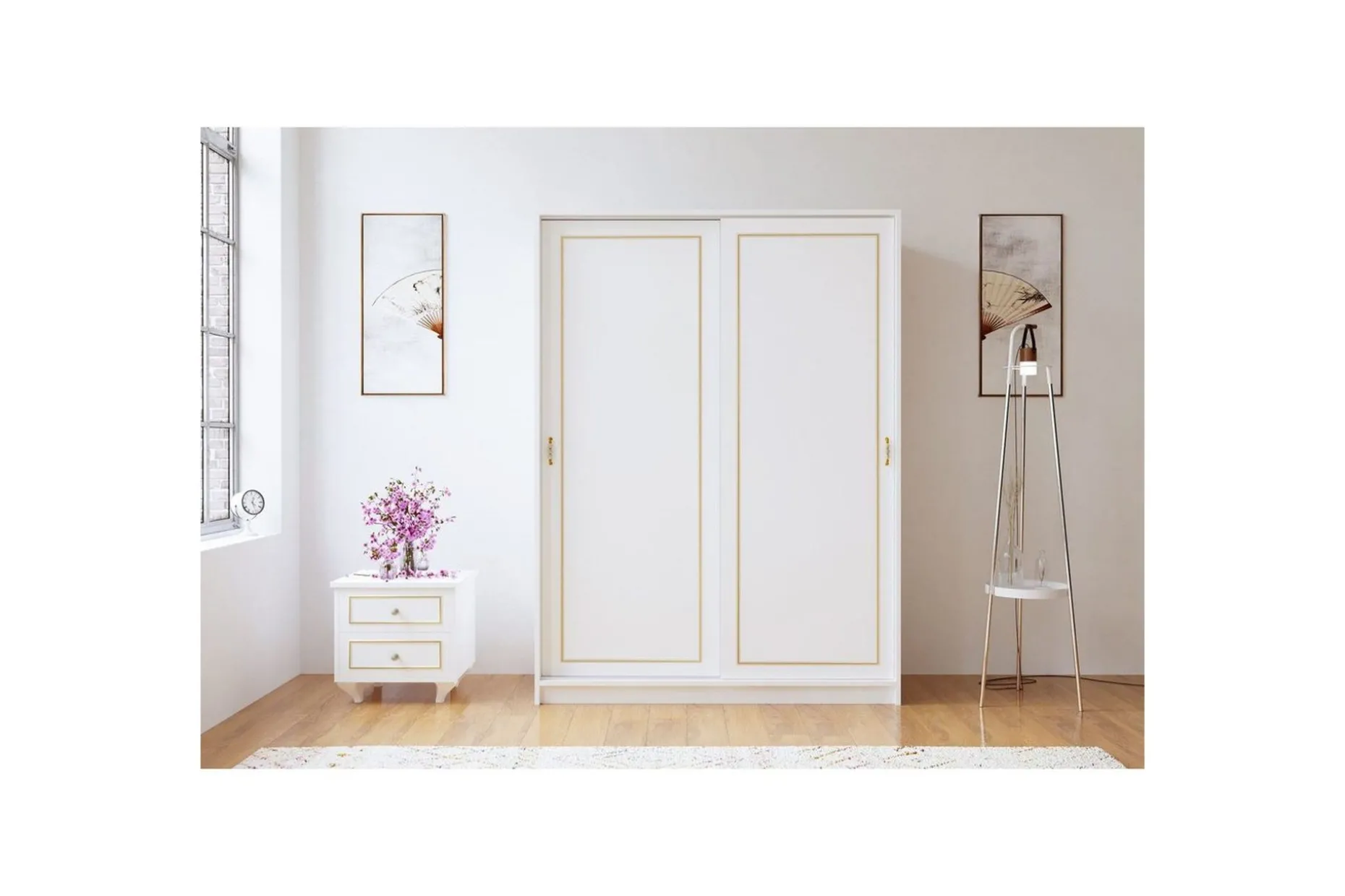 Olyven Garderob 140x190 cm