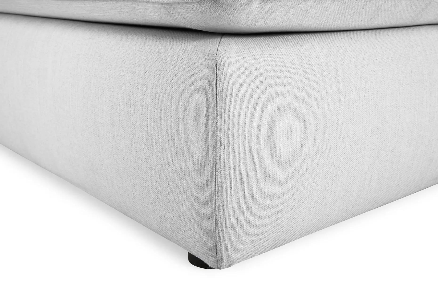 Optus Lyx 4-sits Högervänd U-formad Soffa med Divan och Schäslong i Tyg