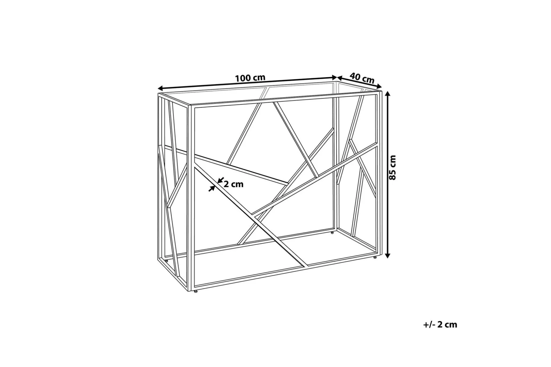 Orland Konsolbord 40 cm