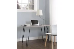 Owen Skrivbord 102 cm Grå/Svart