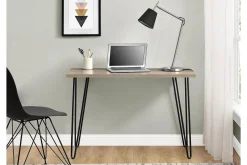 Owen Skrivbord 102 cm Natur/Svart