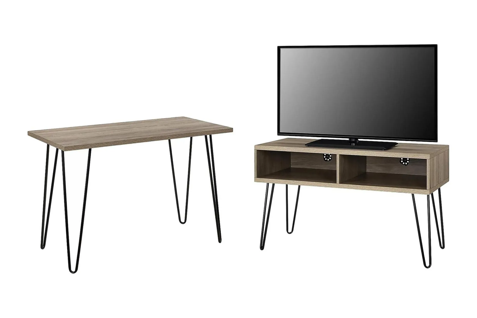 Owen Skrivbord 102 cm Natur/Svart