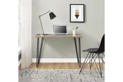 Owen Skrivbord 102 cm Natur/Svart