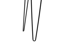Owen Skrivbord 102 cm Valnötsbrun/Svart