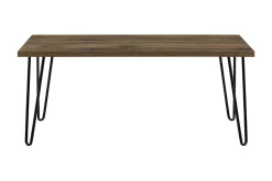 Owen Soffbord 107 cm Valnötsbrun/Svart
