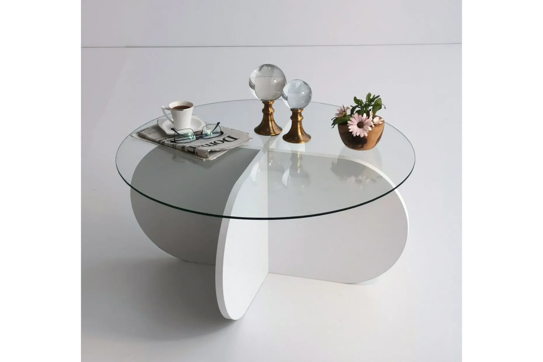 Pakalni Soffbord 75x35x75 cm Runt