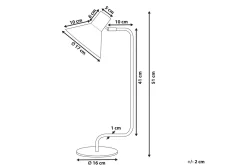 Paksli Skrivbordslampa E14