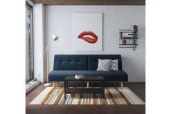 Palm Springs Futon Blå