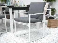 Pancole Trädgårdsmöbelset Med Utebord+6 Utestolar