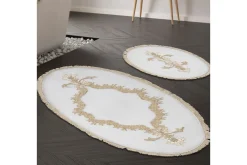 Paramik Badrumsmatta 65x115 cm Rektangulär