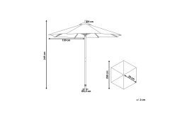 Parasoll Ferentillo 245 cm