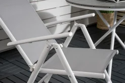 Parma Caféset Rund Ø90 cm + 2 Break Positionsstolar