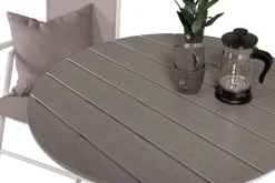Parma Caféset Rund Ø90 cm + 2 Break Positionsstolar