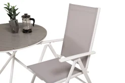 Parma Caféset Rund Ø90 cm + 2 Break Positionsstolar