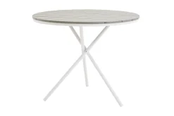 Parma Matgrupp Rund Ø90cm + 2 Alina Matstolar Svart