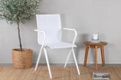 Parma Matgrupp Rund Ø90cm + 2 Alina Matstolar Svart