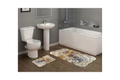 Parminder Badrumsmatta 60x100 cm Rektangulär