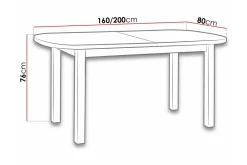 Patrickswell Matbord 80 cm