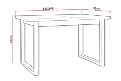 Patrickswell Matbord 92 cm