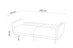 Pattyn Bäddsoffa 3-sits