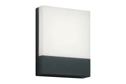 Pecos LED Vägglampa / husnummer antracit