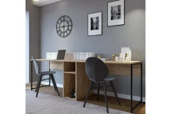 Pellafol Skrivbord 140 cm med Förvaring Hyllor