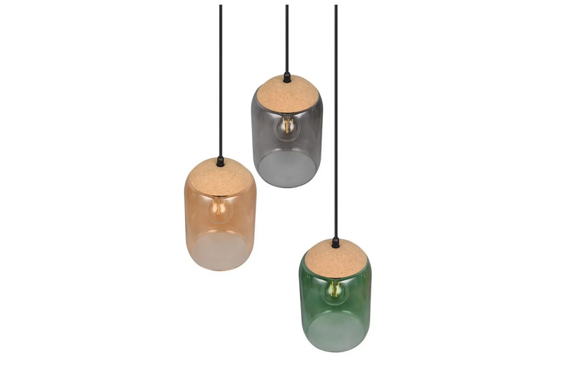 Pendel TRIO Cork 3-del