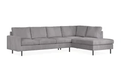 Peppe 4-sits Högervänd L-formad Schäslongsoffa i Manchester