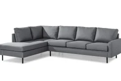 Peppe 4-sits Vänstervänd L-formad Schäslongsoffa i Tyg