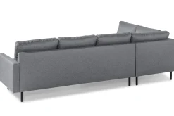 Peppe 4-sits Vänstervänd L-formad Schäslongsoffa i Tyg