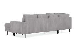 Peppe 4-sits Vänstervänd U-formad Soffa med Divan och Schäslong i Manchester