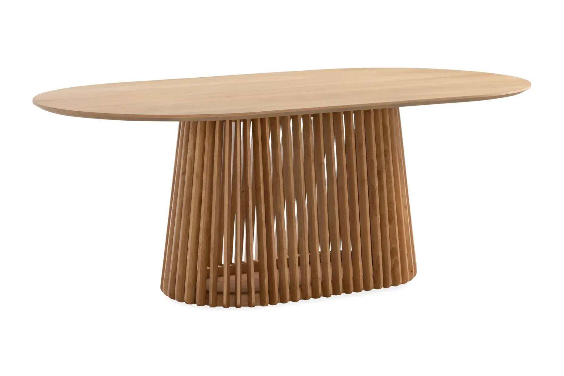 Peyra Matbord 200 cm Oval med 6 Sawako Stolar