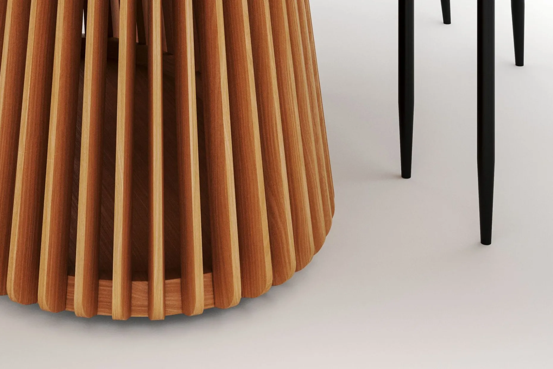 Peyra Matbord 200 cm Oval med 6 Sawako Stolar