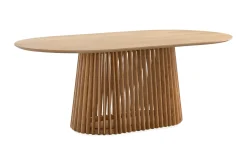 Peyra Matbord 200 cm Ovalt Ek